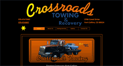 Desktop Screenshot of crossroadstowingfortcollins.com