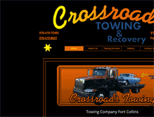 Tablet Screenshot of crossroadstowingfortcollins.com
